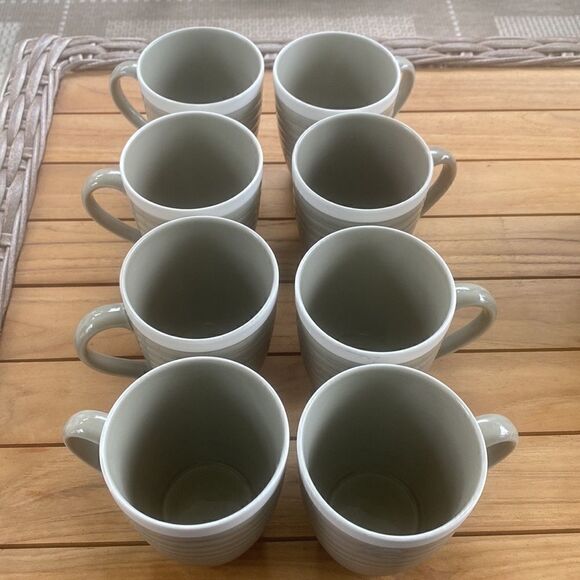 Sango Rio Taupe 5150 Set of 4 Mugs - Picture 2 of 6